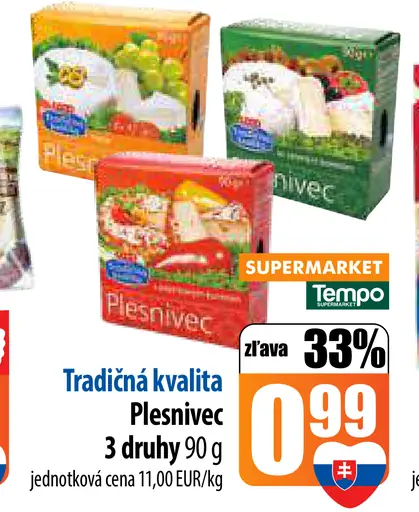 Plesnivec Tradičná kvalita