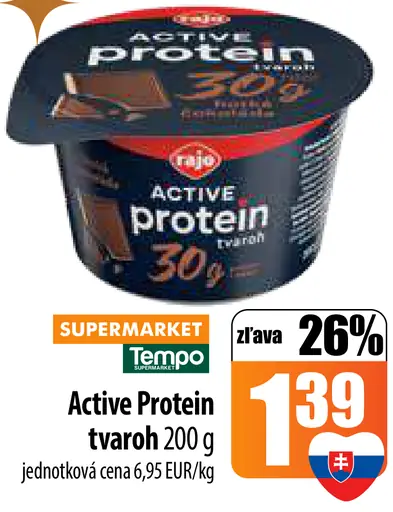 Rajo Active Protein tvaroh