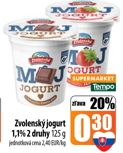 Zvolenský jogurt