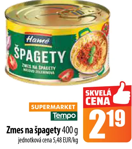 Hamé Zmes na špagety