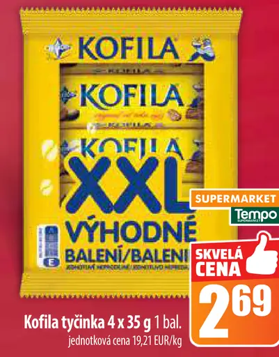 Kofila tyčinka XXL Výhodné balenie
