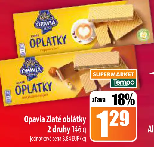 Opavia Zlate oblátky