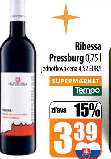 Ribessa Pressburg červený