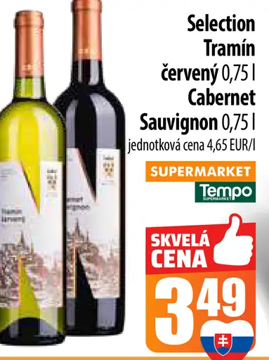 Selection Tramín červený / Cabernet Sauvignon