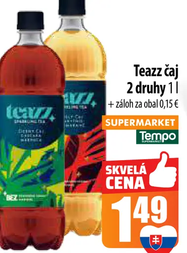 Teazz ochutený čaj