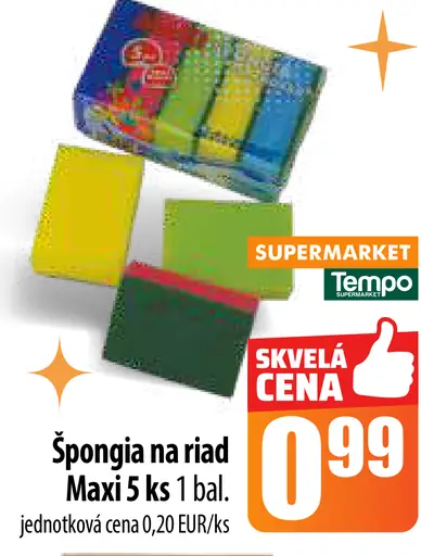 Špongia na riad Maxi