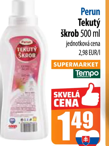 Perun Tekutý škrob