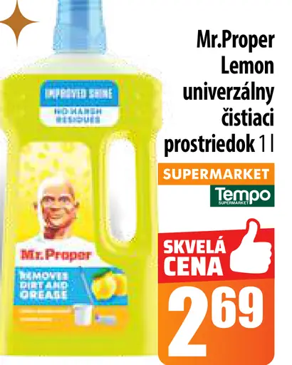 Mr. Proper Lemon univerzálny čistiaci prostriedok
