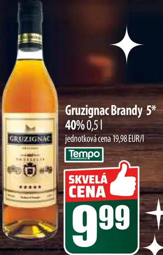 Gruzinac Brandy 5* 40%