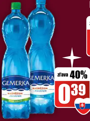 Gemerka ochutená minerálna voda