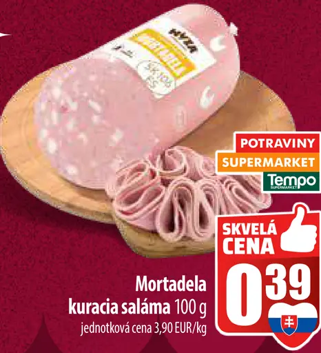 Mortadela kuracia saláma