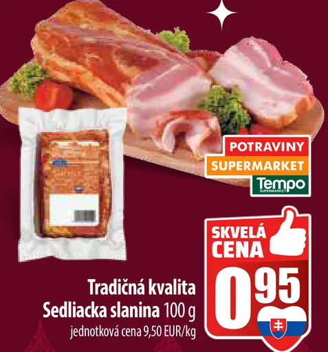 Tradičná kvalita Sedliacka slanina