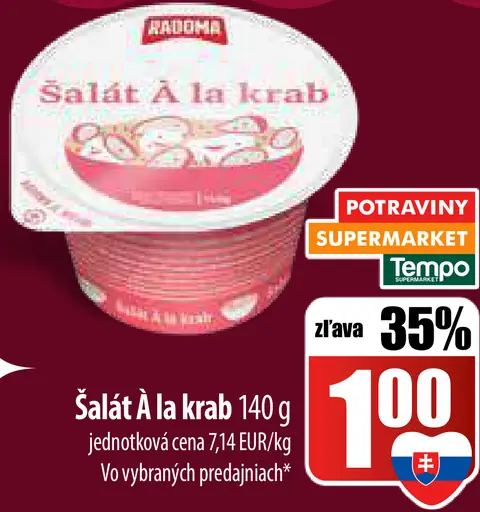 Šalát À la krab Aro