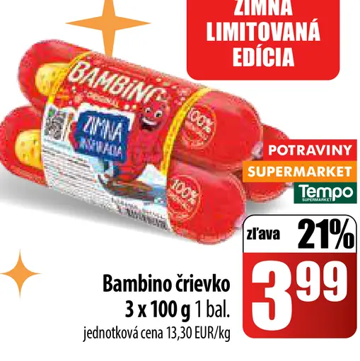 Bambino črievko