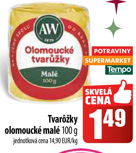 Tvarôžky olomoucké