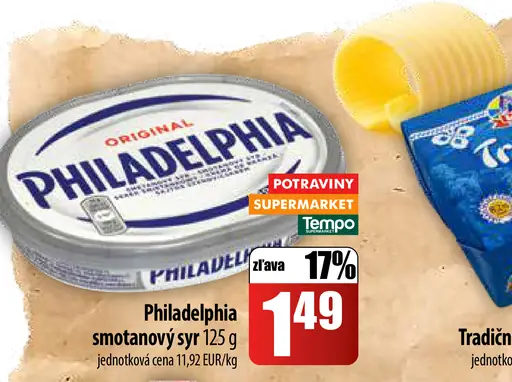 Philadelphia smotanový syr