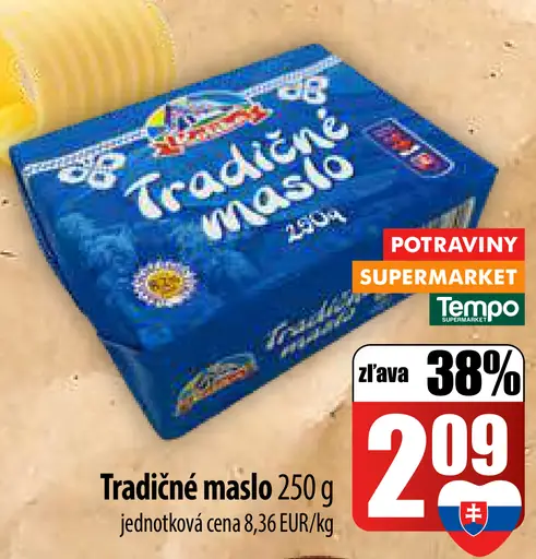 Tradičné maslo