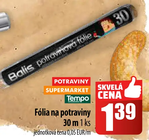 Fólia na potraviny