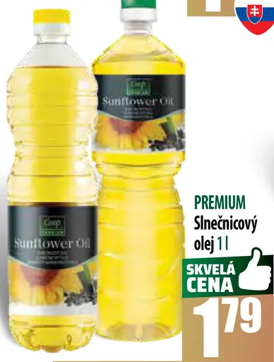 Premium slnečnicový olej