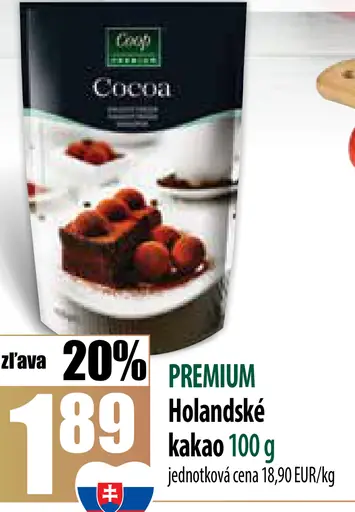 PREMIUM Holandské kakao