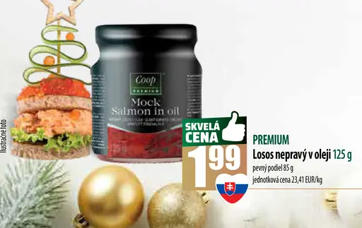 Losos nepravý v oleji