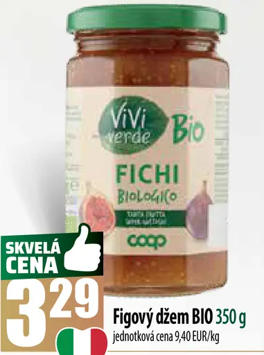 Vivi verde Bio Figový džem