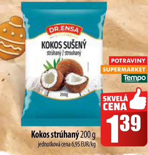 Dr.Ensa Kokos strúhaný