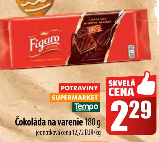 Figaro Čokoláda na varenie