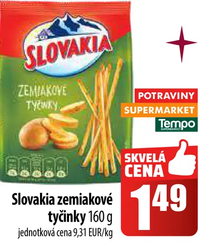 Slovakia Zemiakové tyčinky