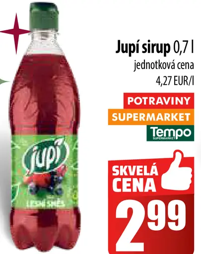 Jupí sirup