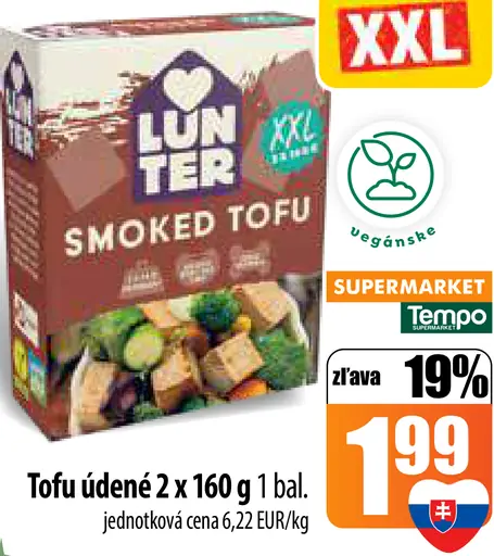 Lunter Tofu údené