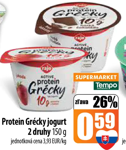Active protein Grécky jogurt