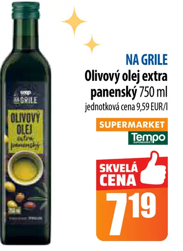 Olivový olej extra panenský