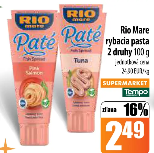 Rio Mare rybacia pasta