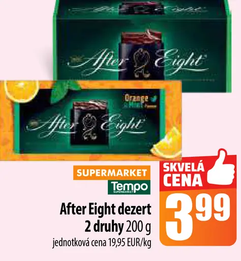After Eight dezert
