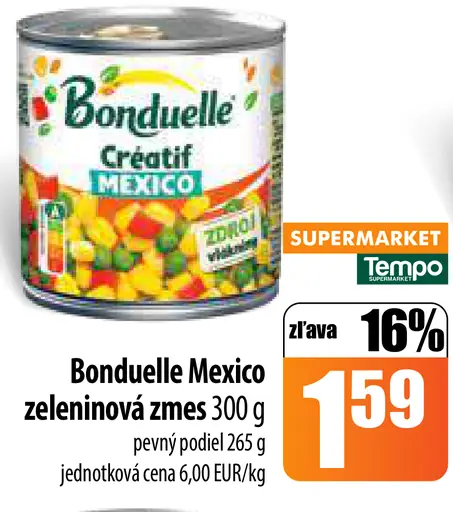 Bonduelle Créatif Mexico zeleninová zmes