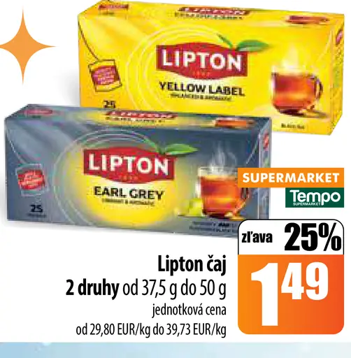 Lipton čaj
