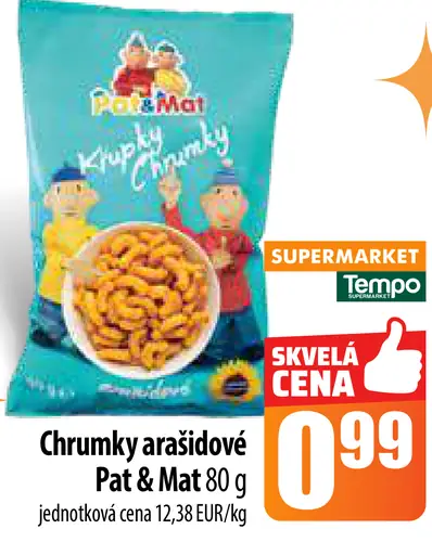 Pat & Mat Chrumky arašidové