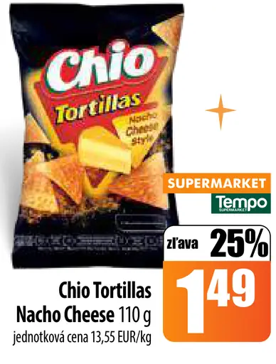 Chio Tortillas Nacho Cheese