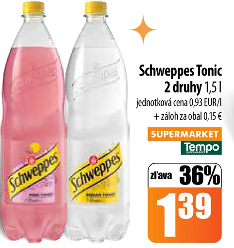 Schweppes tonic