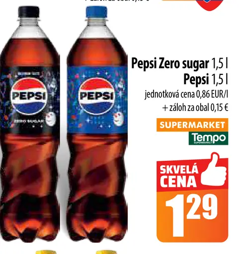 Pepsi Zero sugar, Pepsi