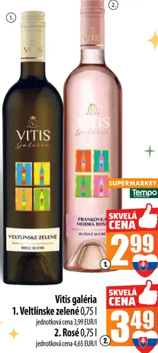 Vitis galéria Veltlínske zelené