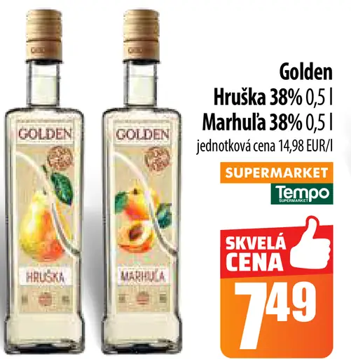 Golden Hruška 38%