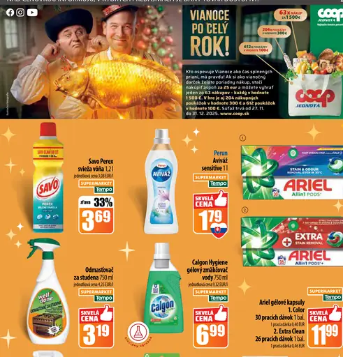 Ariel gélové kapsuly