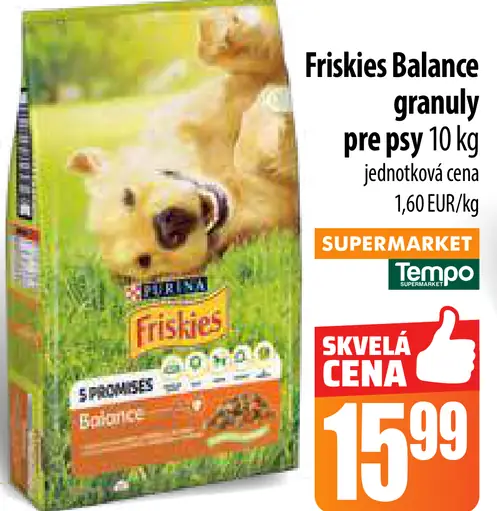 Friskies Balance granuly pre psy
