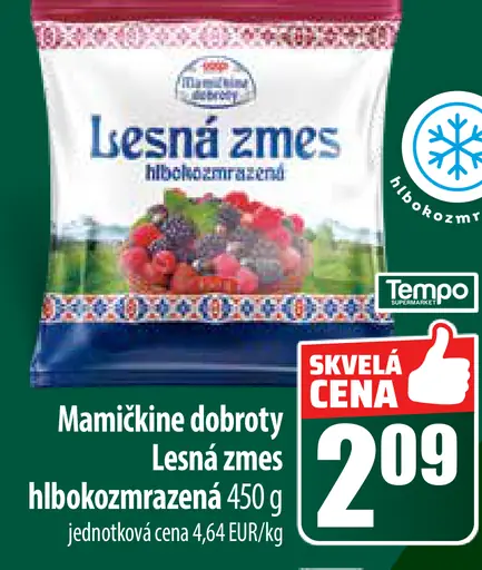 Mamičkine dobroty Lesná zmes