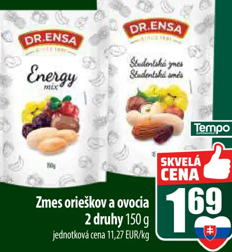 Dr. Ensa Zmes oreškov a ovocia