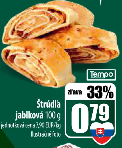 Štrúdľa jablková