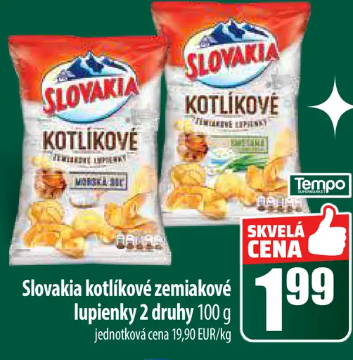 Slovakia kotlíkové lupienky