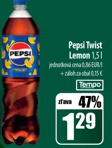 Pepsi Lemon Twist